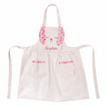 Personalised bunny apron for children