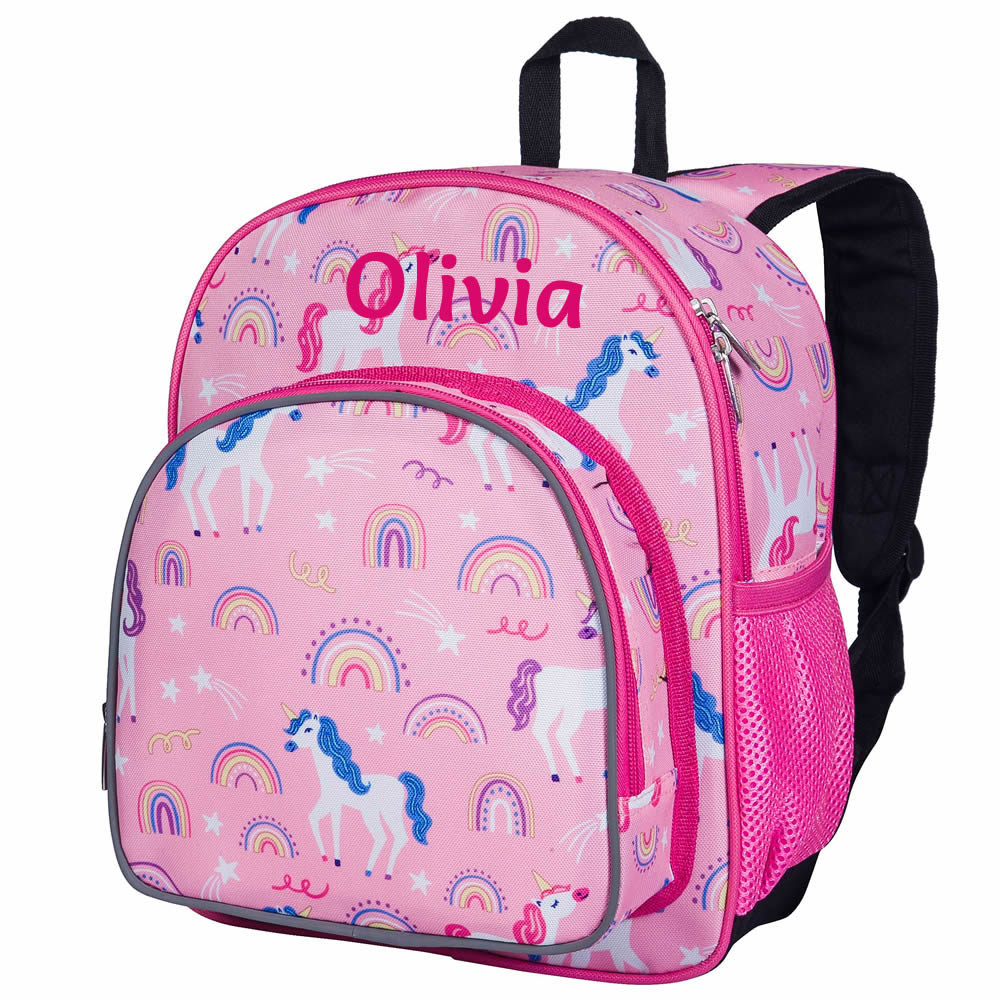 Personalised unicorn backpack for kids