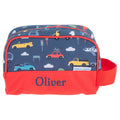 Personalised transport wash bag for children