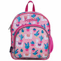 Personalised pink llama toddler backpack