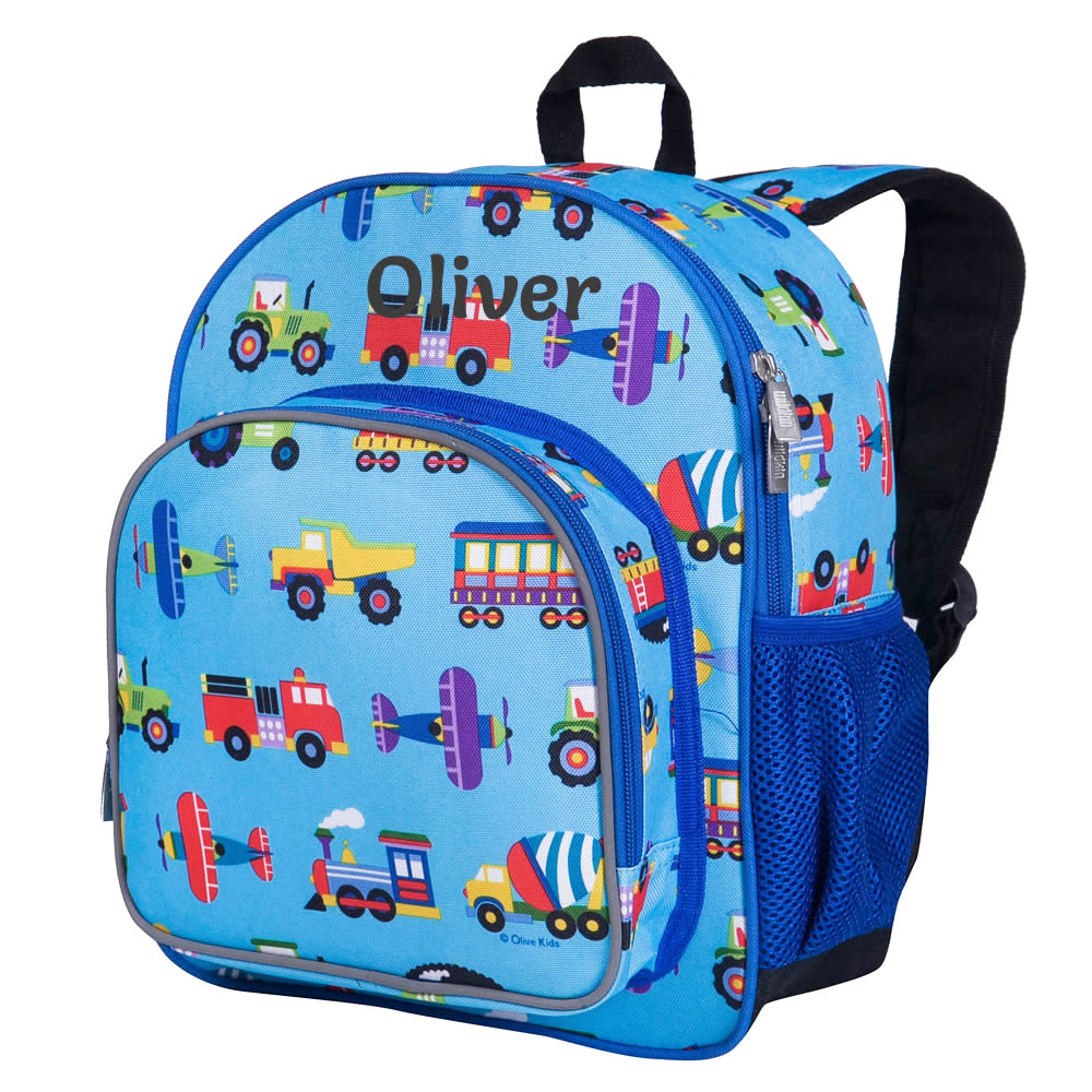Personalised transport backpack for children