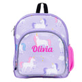 Personalised unicorn backpack for children