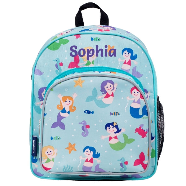 Personalised mermaid backpack for girls