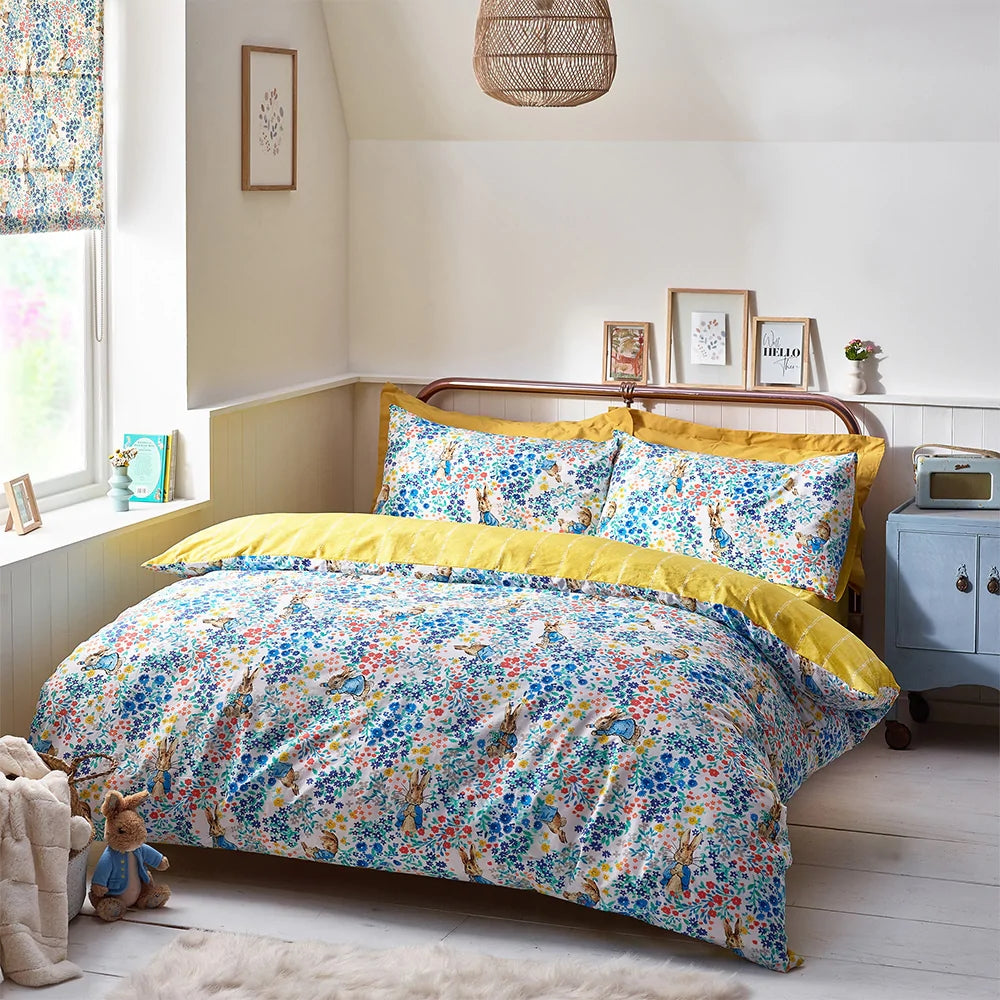 Peter Rabbit floral children’s bedding