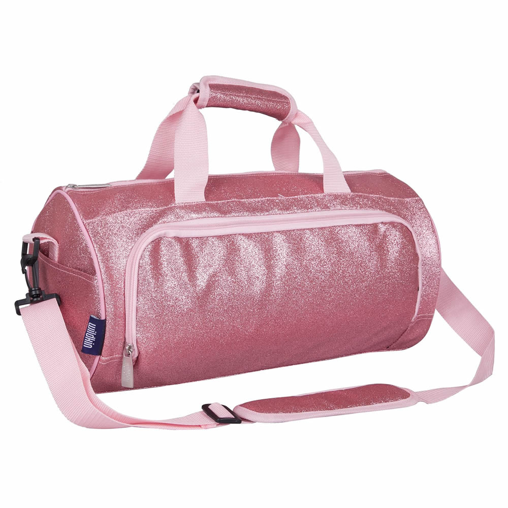 Pink glitter ballet bag for girls