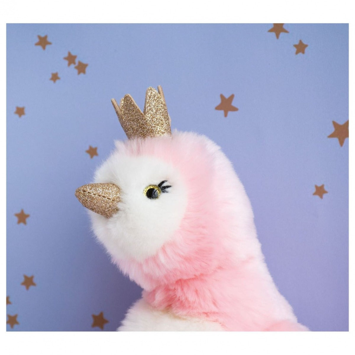 Pink penguin plush toy