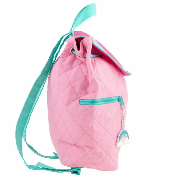 Pink unicorn backpack for children