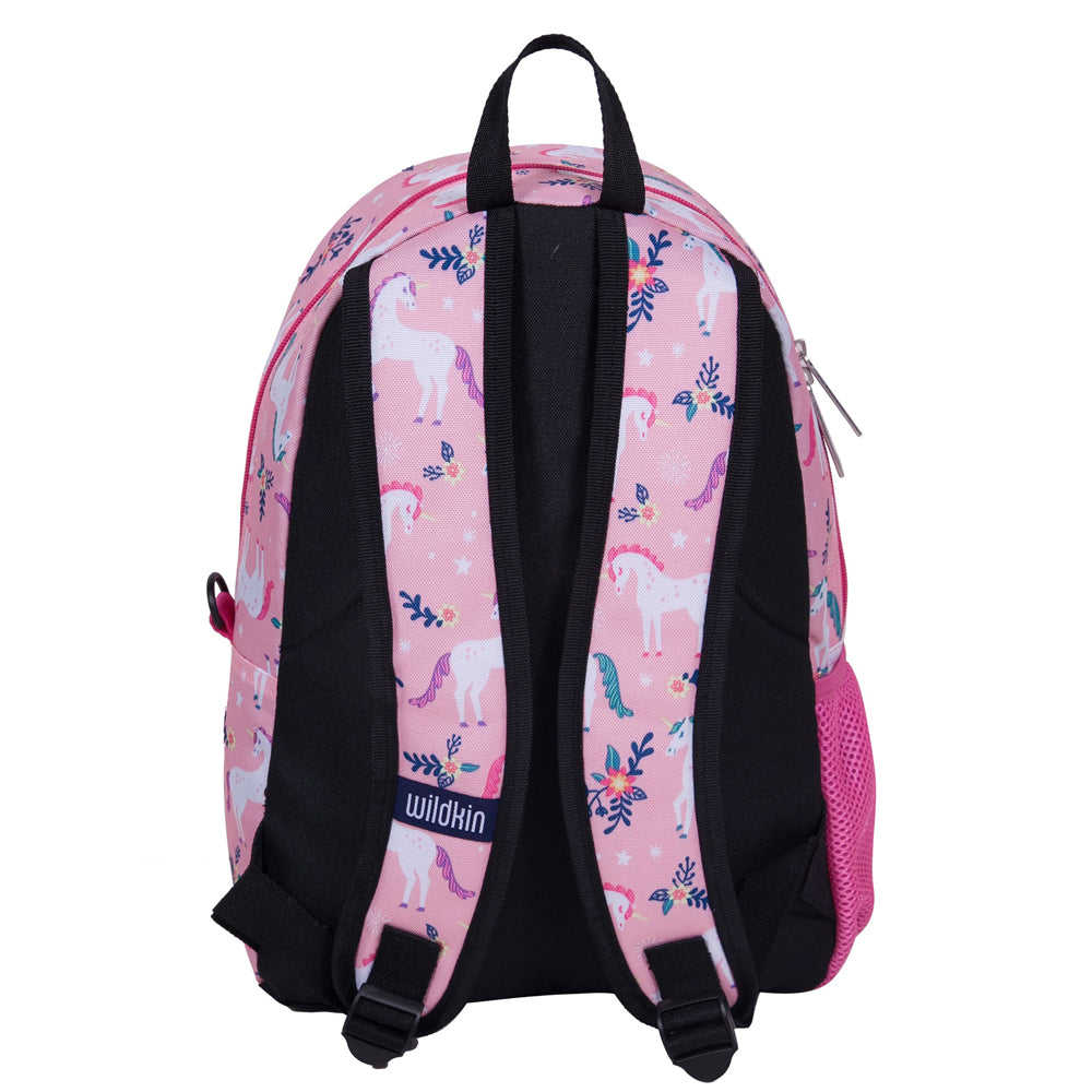 Pink unicorn backpack for children