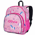 Personalised pink unicorn backpack for children