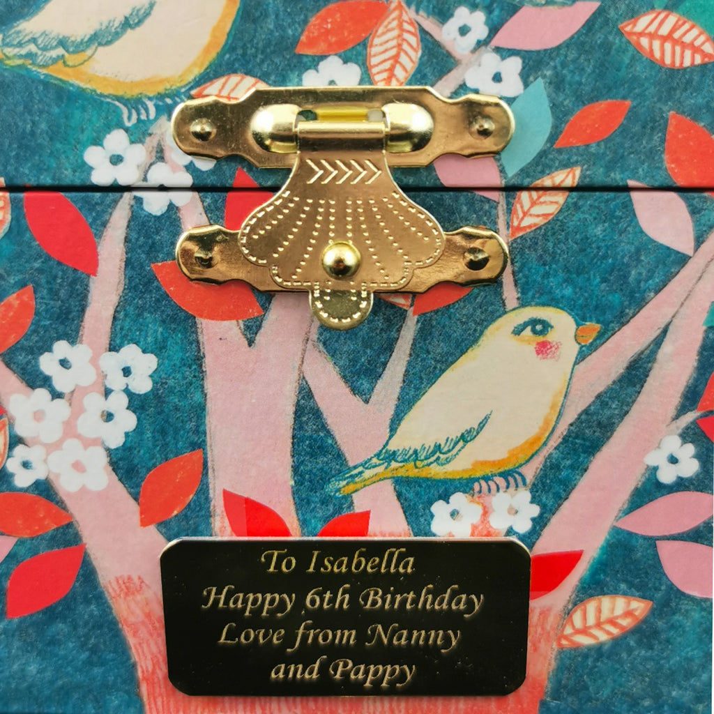 Close-up of a Poetic Tree jewellery box