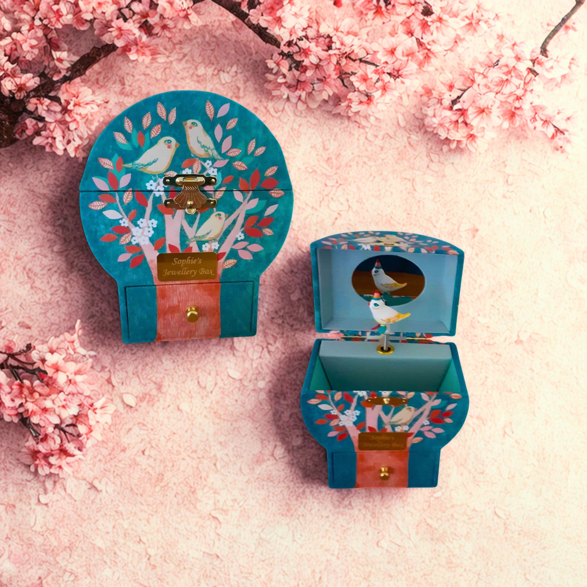 Personalised Musical Jewellery Box - The Poetic Tree