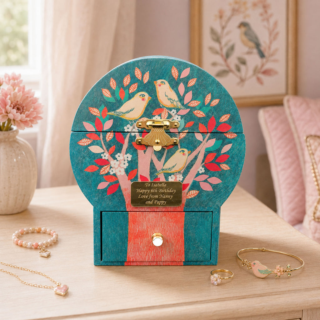 Personalised Musical Jewellery Box - The Poetic Tree