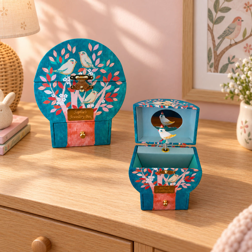 Personalised Musical Jewellery Box - The Poetic Tree