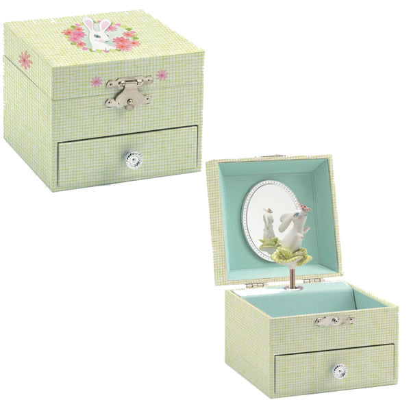 Rabbit jewellery box for children