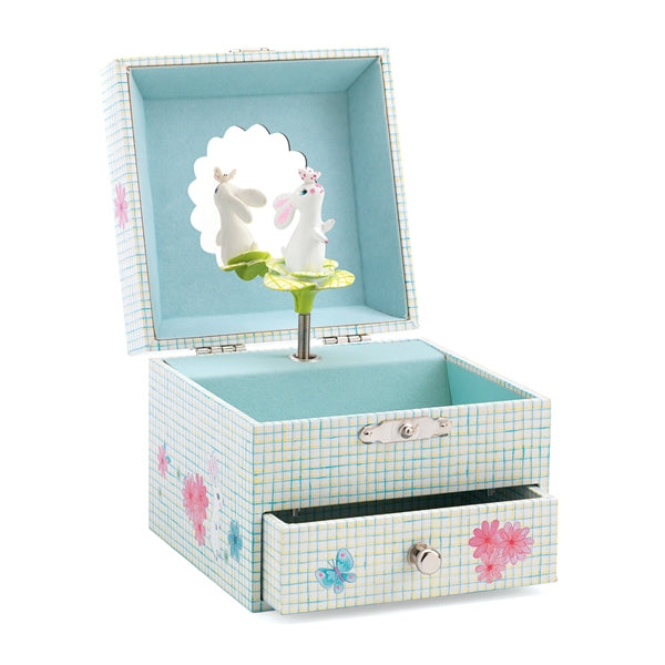 Children’s rabbit jewellery box