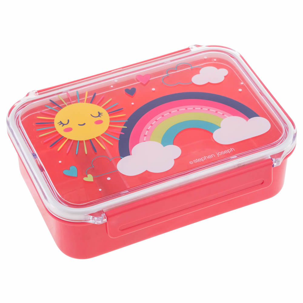 Rainbow bento box for children