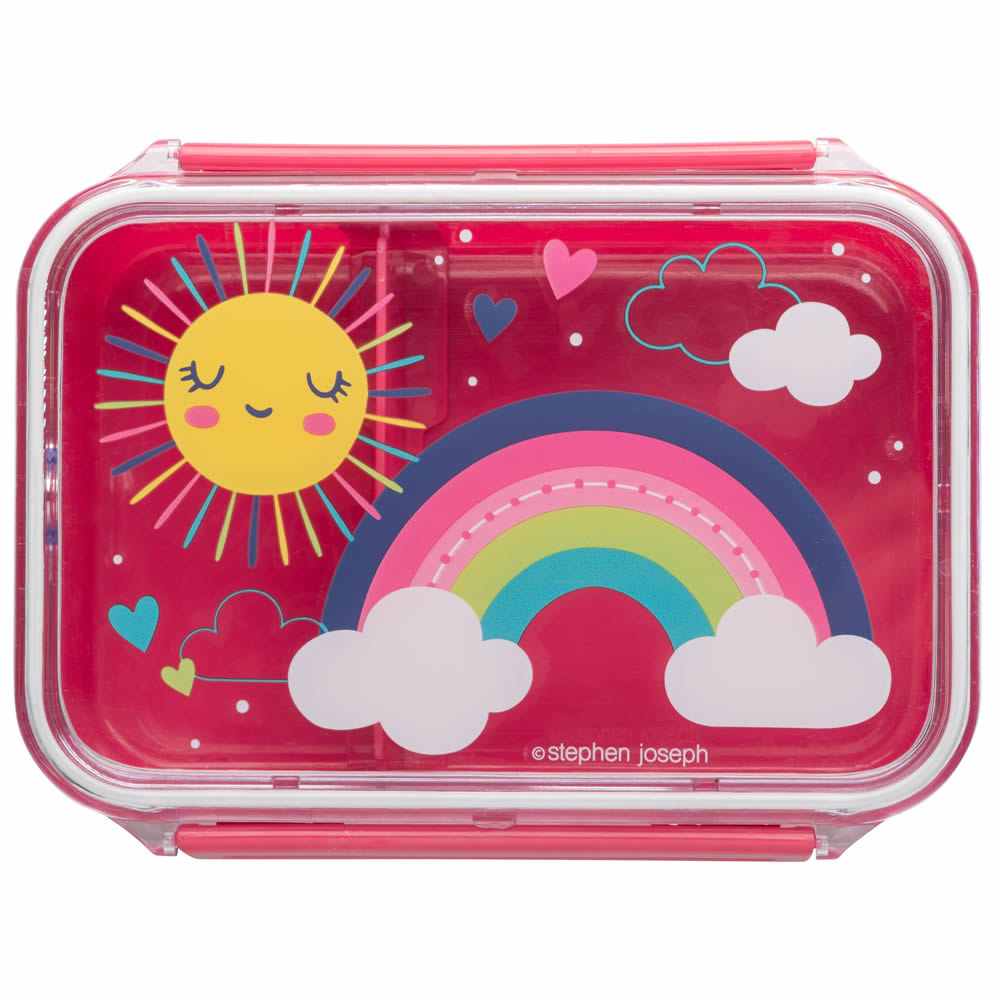 Rainbow snack box for children