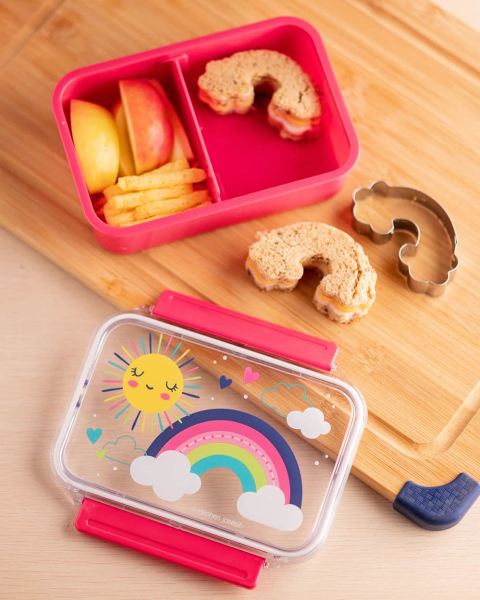 Rainbow snack box for children