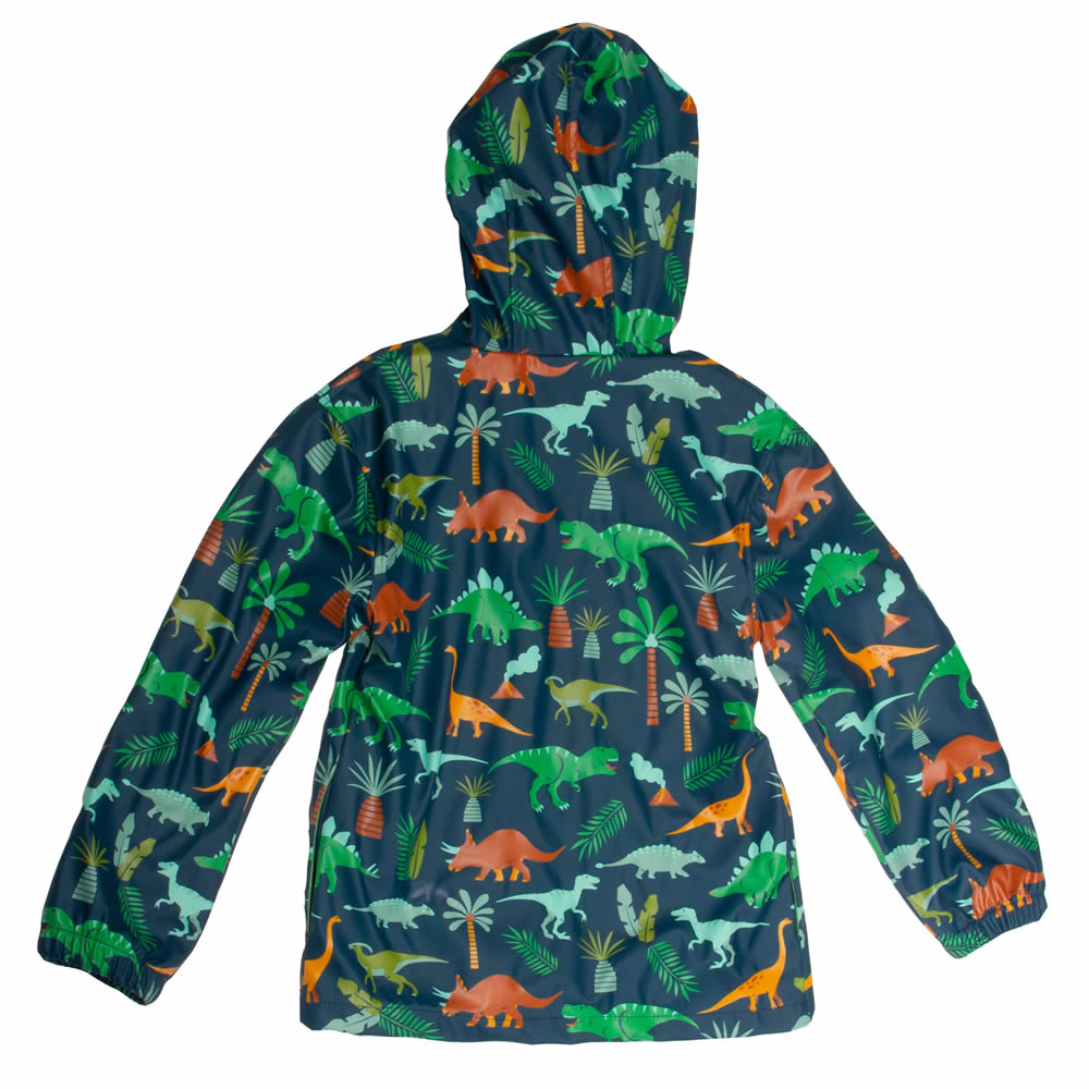 Dinosaur print children’s raincoat