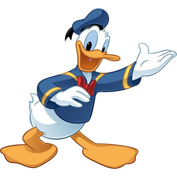 Donald Duck wall decal for children