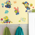 SpongeBob SquarePants wall decals in a children’s room