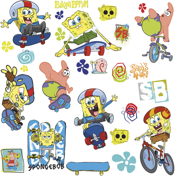 SpongeBob SquarePants nursery wall decals