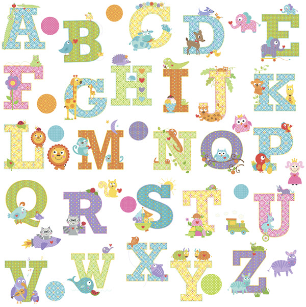 Dena Designs animal alphabet wall stickers