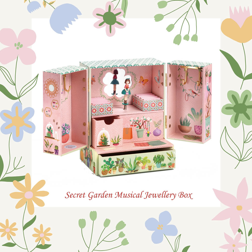 Children’s Secret Garden musical jewellery box