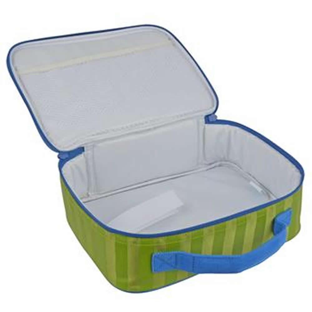 Construction lunch bag detail for children