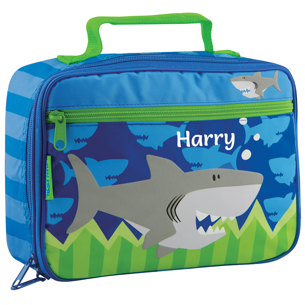 Personalised shark lunch box for children