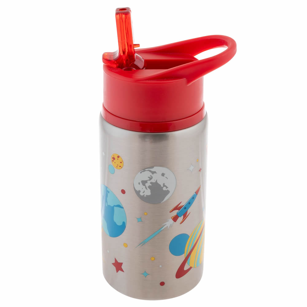 Space water bottle for children