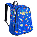 Personalised space rucksack for children
