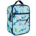 Personalised shark lunch bag for children