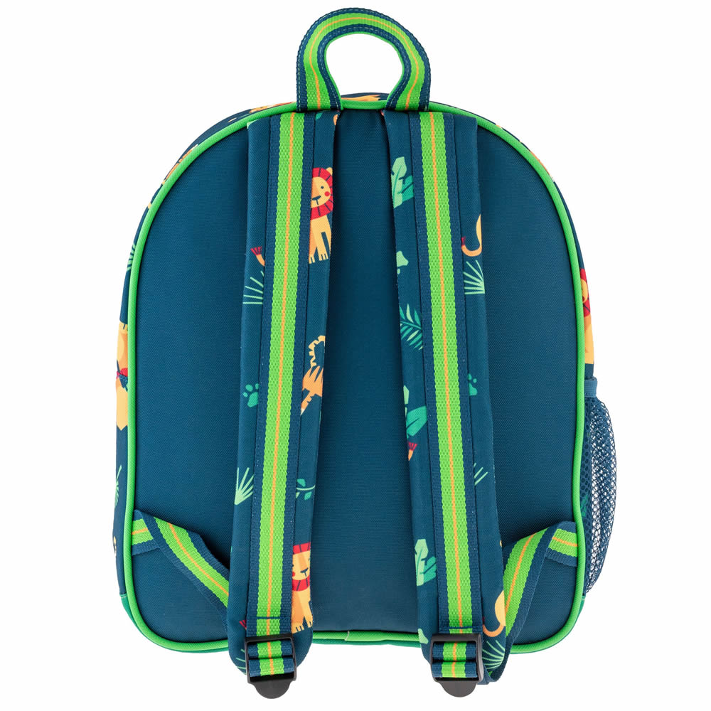 Personalised Kids Jungle Friends Backpack with Water Bottle