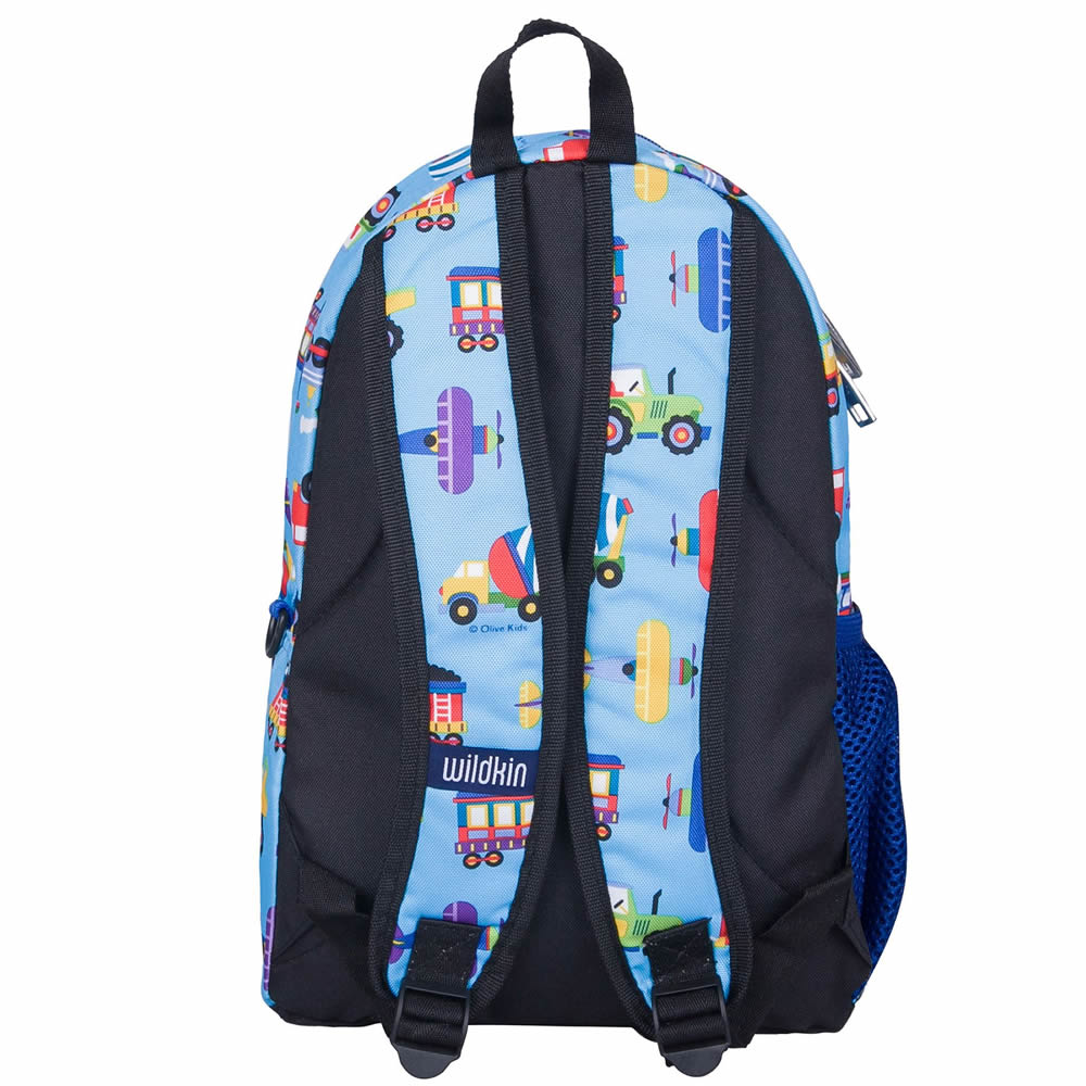 Rear view of a transport children’s bag