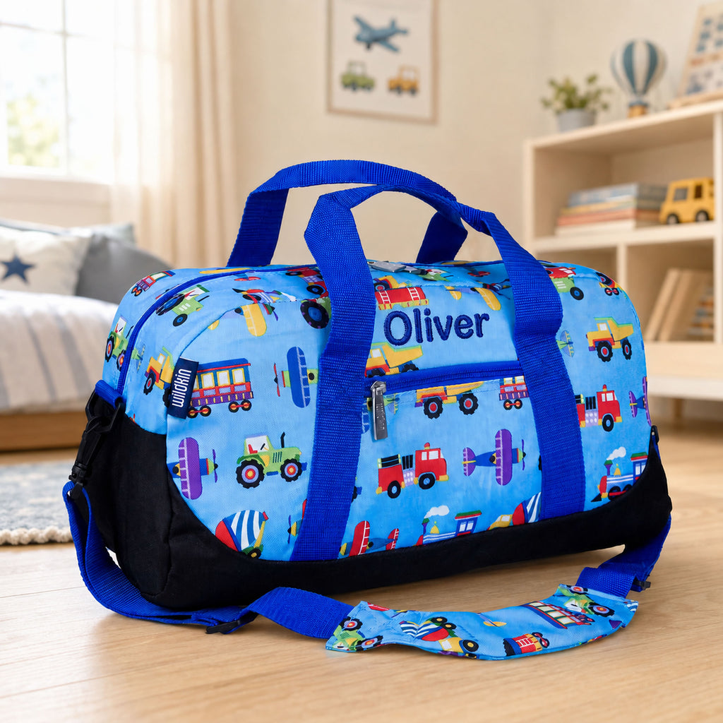 Personalised Kids Transport Duffle Bag