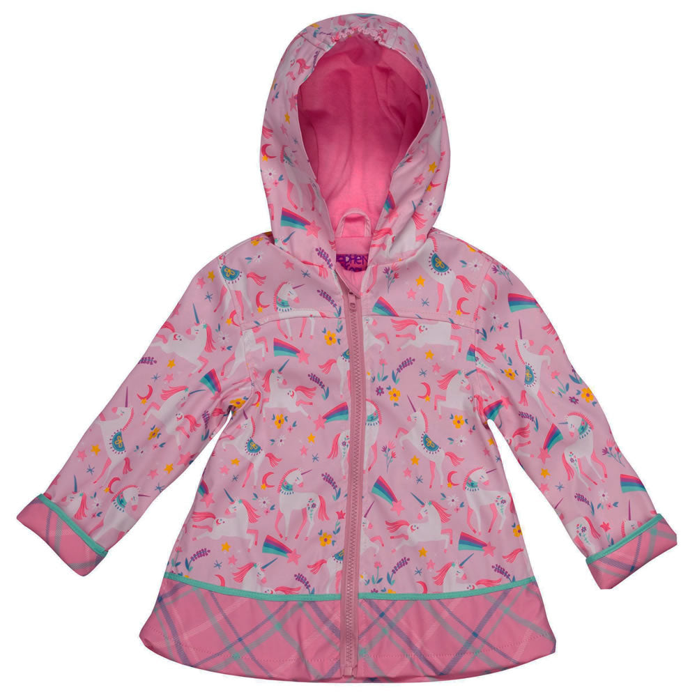 Unicorn raincoat for girls