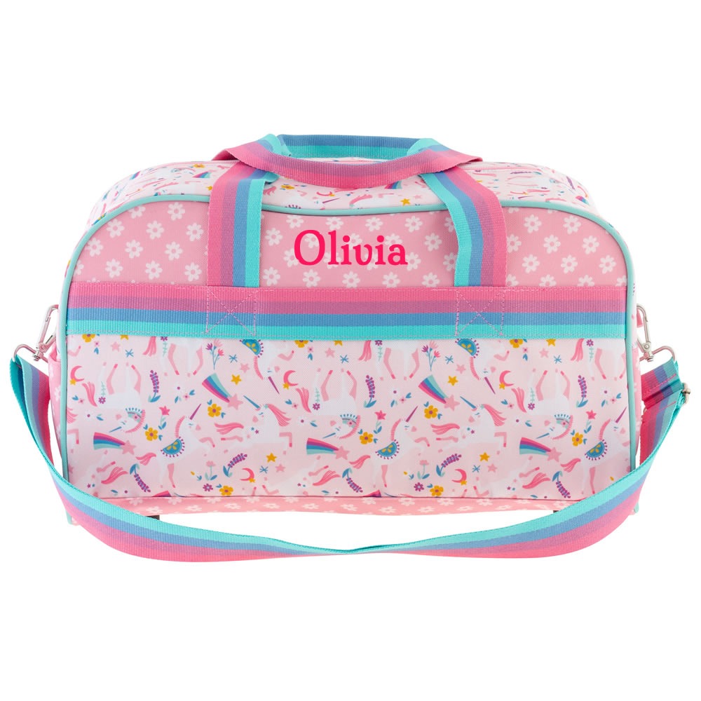 Unicorn duffle bag for kids