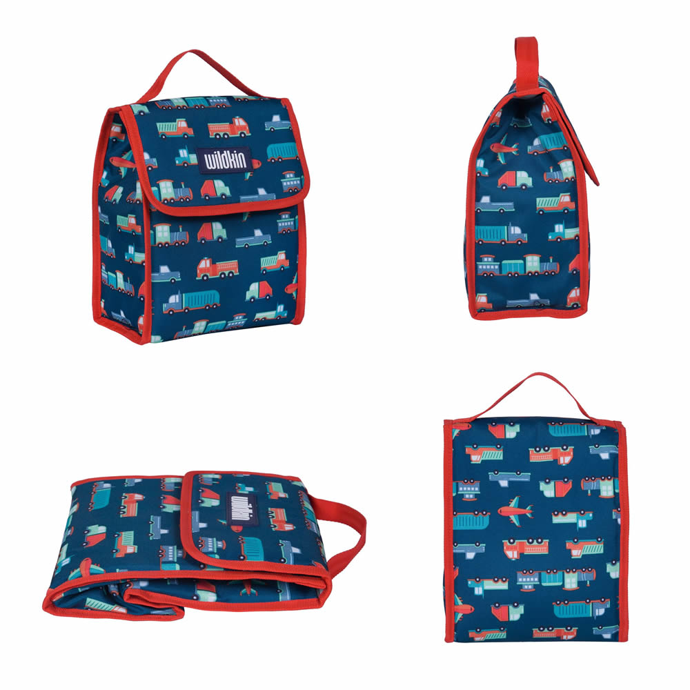 Vehicle design lunch box for children