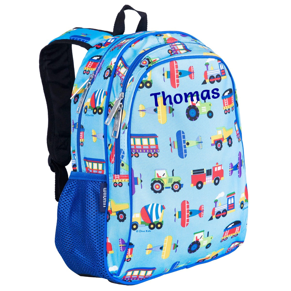 Personalised transport backpack for children