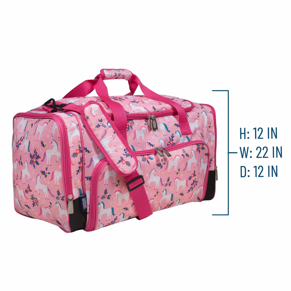 Unicorn weekender bag for girls
