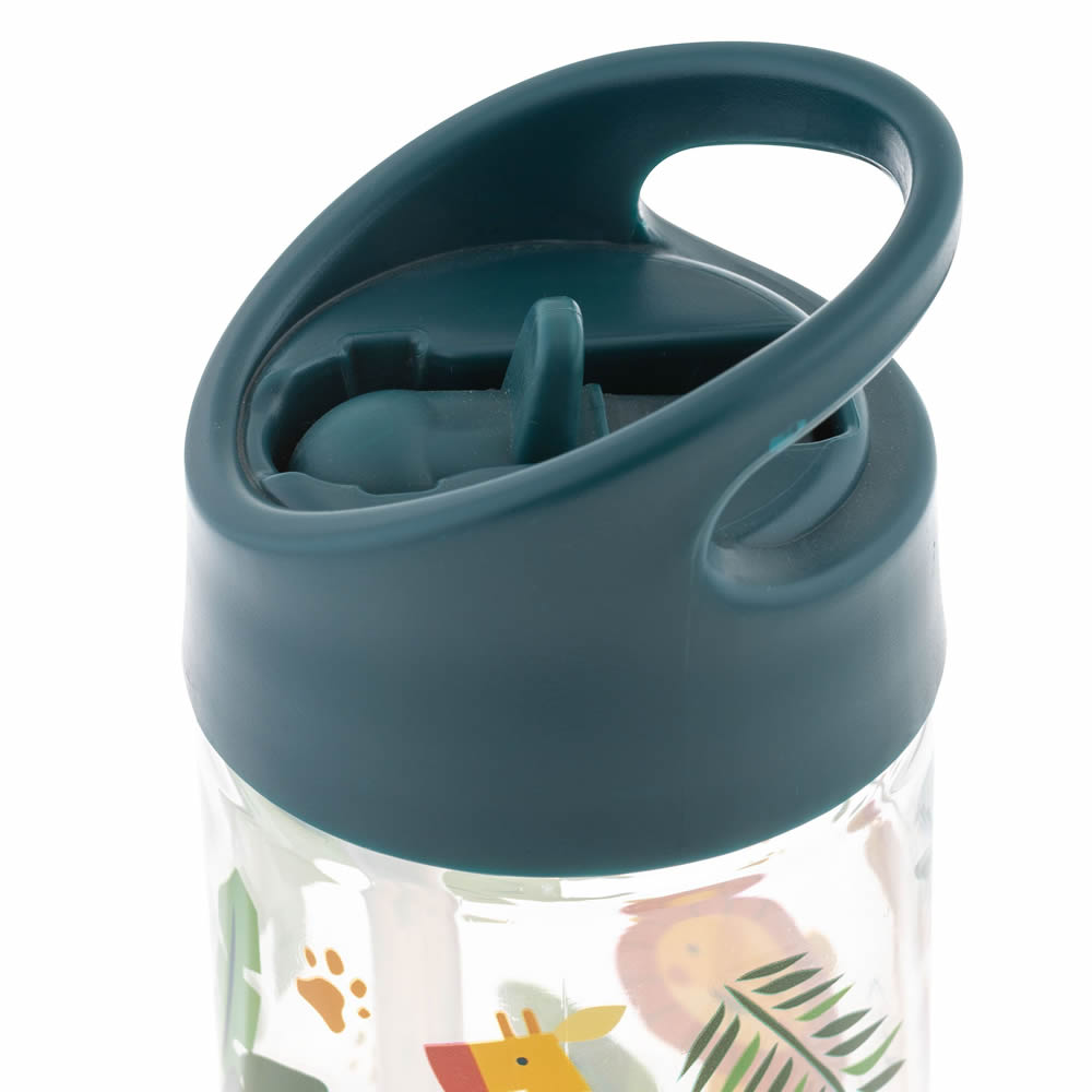 Personalised zoo animals water bottle